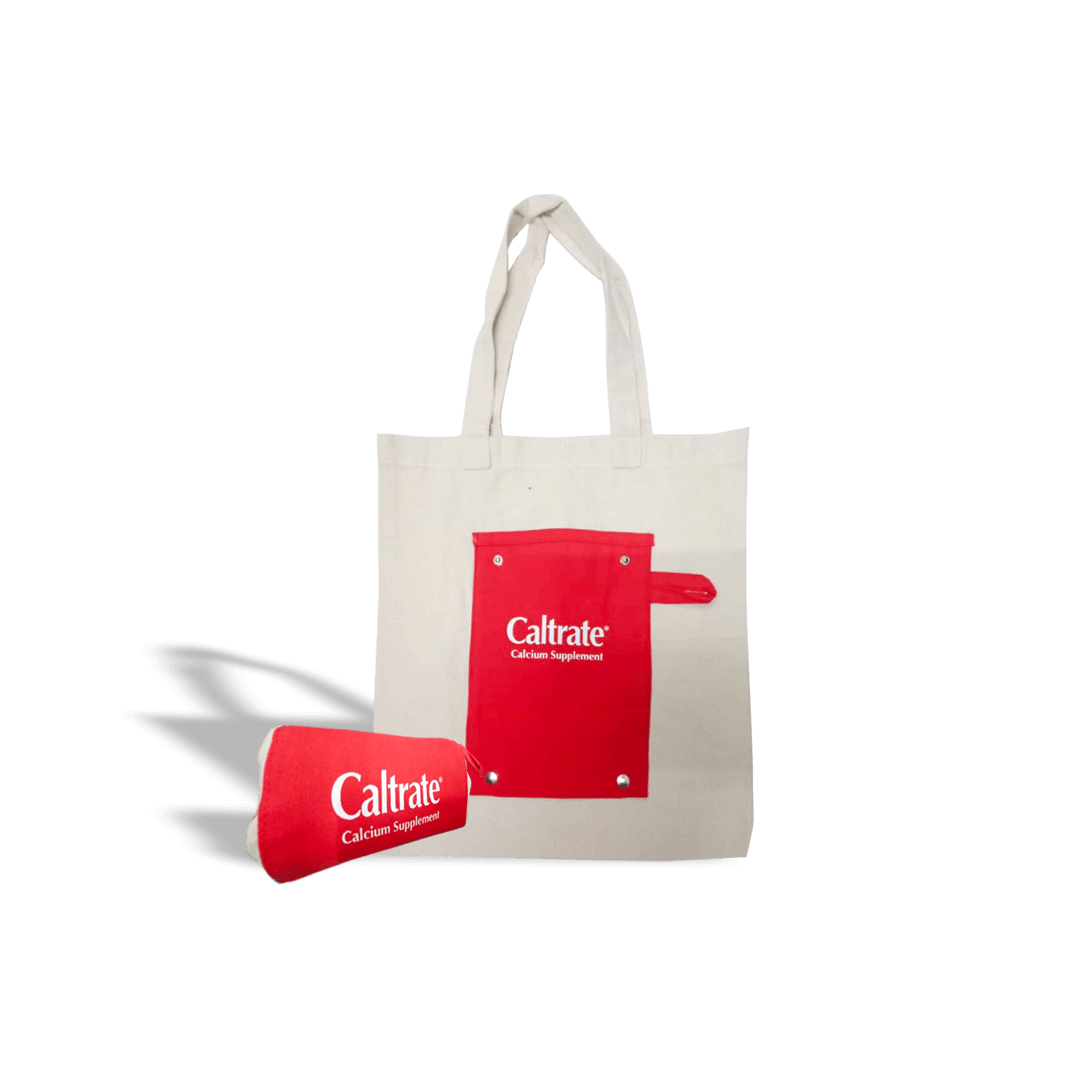Pfizer Caltrate Foldable Bag Red