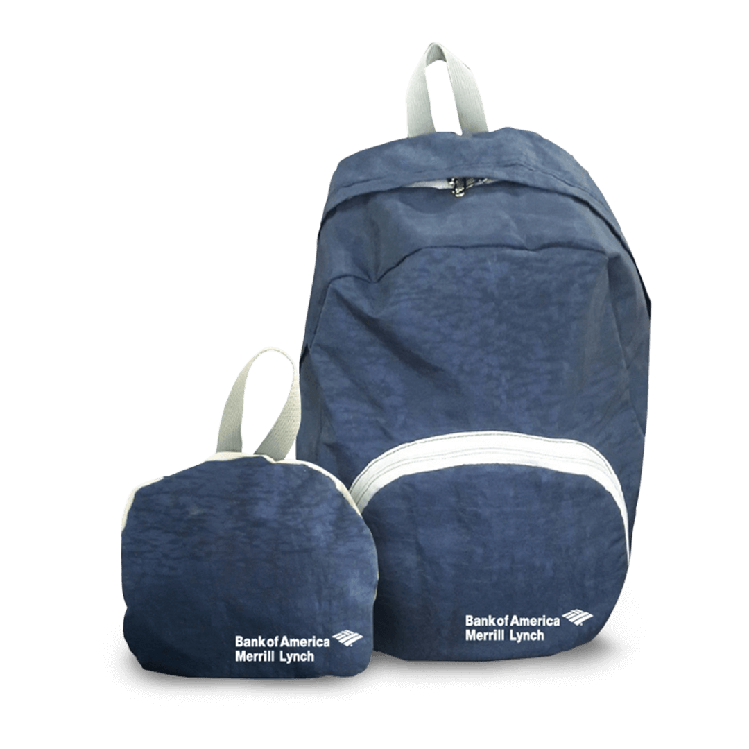 Bank Of America Foldable Backpack