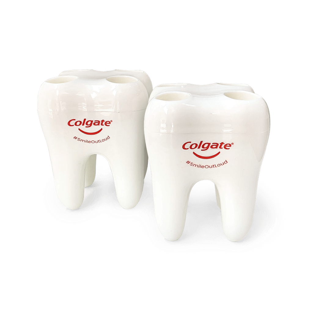Colgate white tooth Toothbrush Holder
